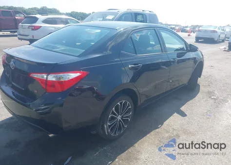 2014 Toyota Corolla S Plus from USA, damaged, VIN 5YFBURHE9EP042004